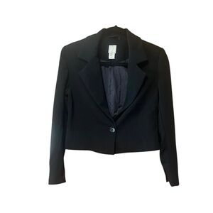 Joie‎ Black Cropped Blazer